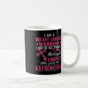 Taza De Café Soy Un Guerrero Del Cáncer De Mama Que Puedo Hacer