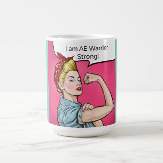 Taza De Café ¡Soy un guerrero fuerte!mugre