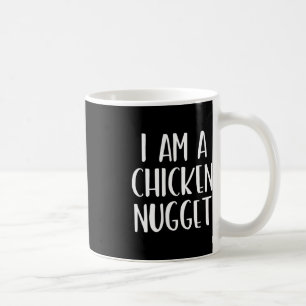 Taza De Café Soy un Halloween con nugget de pollo Soy un disfra