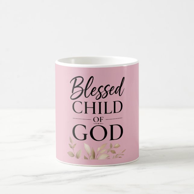 Taza De Café Soy un hijo bendito de Dios (Centro)