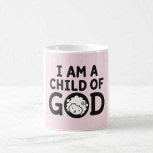 Taza De Café SOY UN HIJO DE DIOS Regalo Cristiano para Baby S