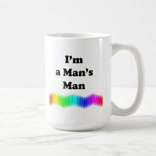 Taza De Café Soy un hombre de hombres