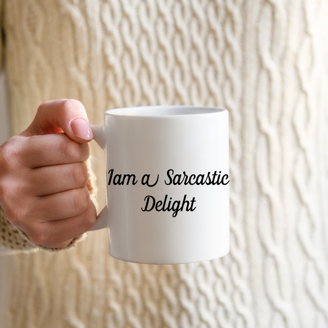 Taza De Café Soy un jarabe de café divertido (Subido por el creador)