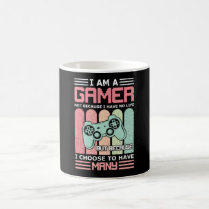 Taza De Café Soy un jugador Videojuego