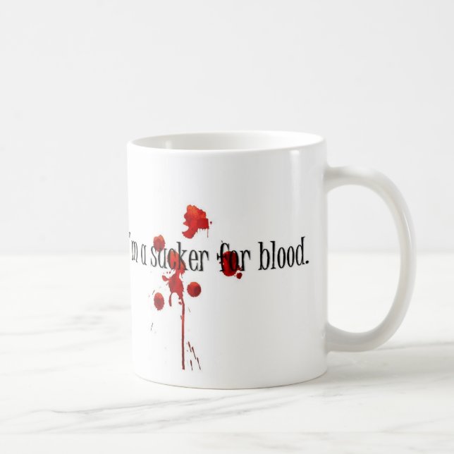 Taza De Café Soy un lechón para la sangre (Derecha)
