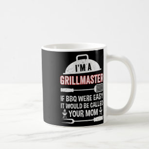 Taza De Café Soy un maestro de parrilladas si Bbq fuera un parr