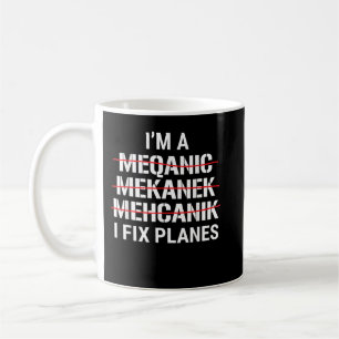 Taza De Café Soy un mecánico