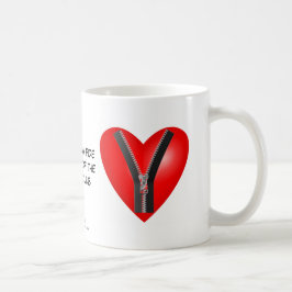 Taza De Café Soy un miembro auténtico del club de la cremallera