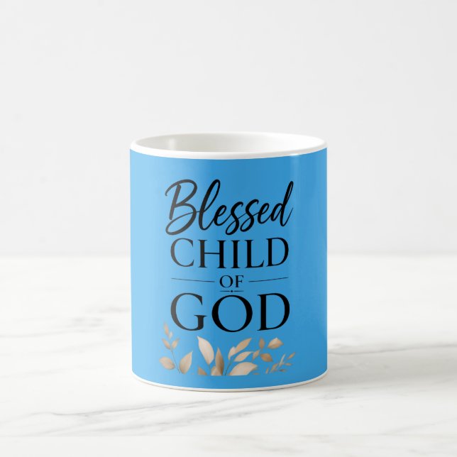 Taza De Café Soy un niño bendito de Dios (Centro)