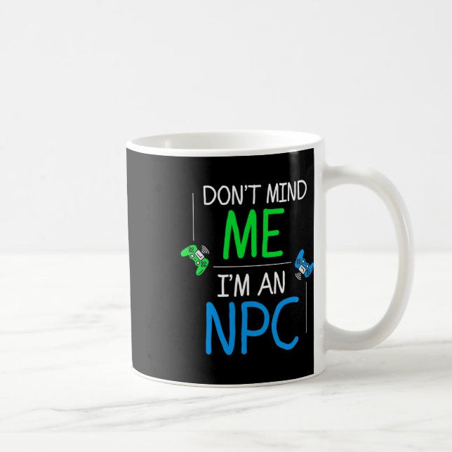 Taza De Café Soy un Npc (Derecha)