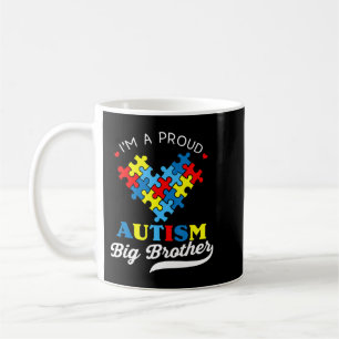 Taza De Café Soy un orgulloso autismo Gran Hermano - perfecto p