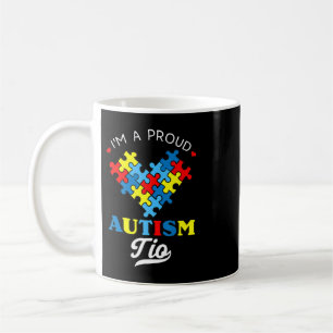 Taza De Café Soy un orgulloso Tío Autismo - Perfecto para tío