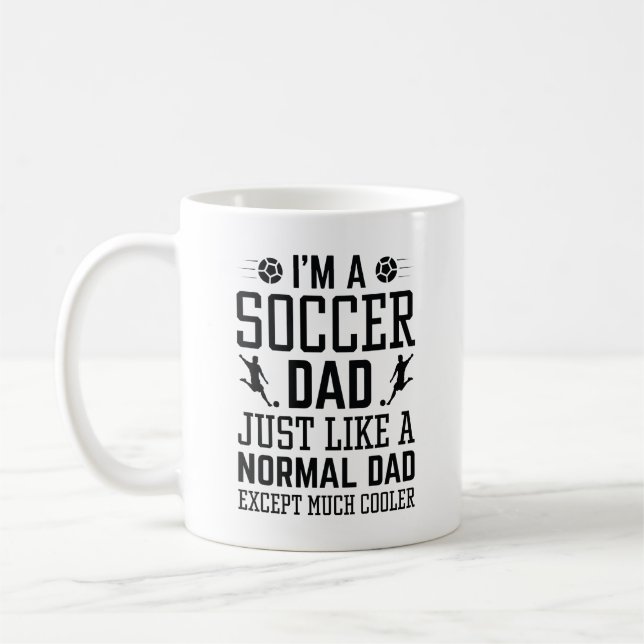 Taza De Café Soy un papá de fútbol (Izquierda)