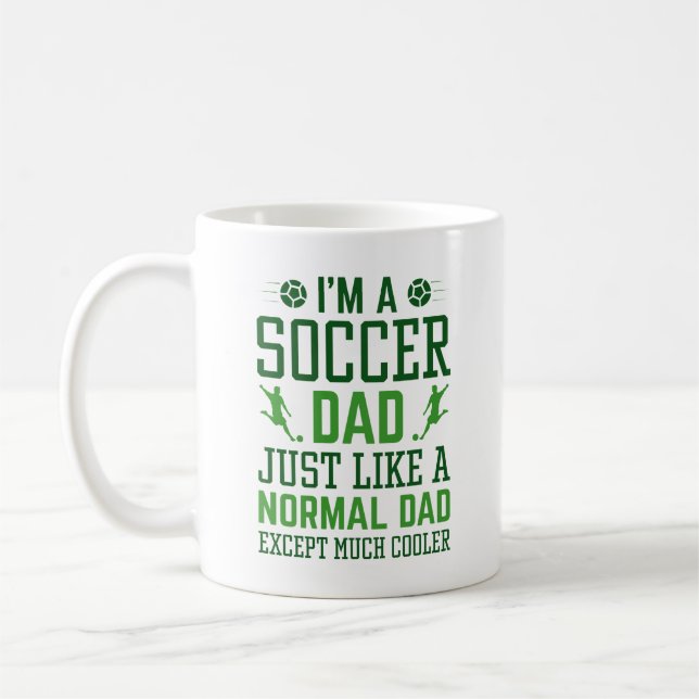 Taza De Café Soy un papá de fútbol (Izquierda)