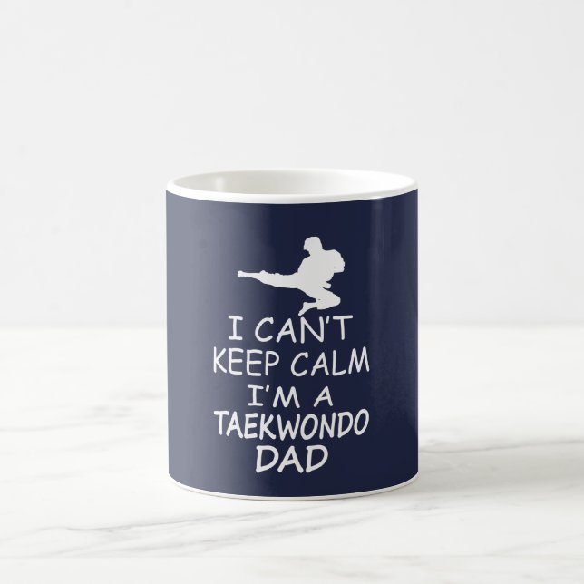 Taza De Café Soy UN PAPÁ del TAEKWONDO (Centro)