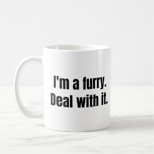 Taza De Café Soy un peludo. Trata con él.
