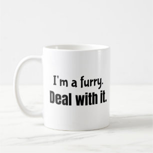 Taza De Café Soy un peludo. Trata con él.