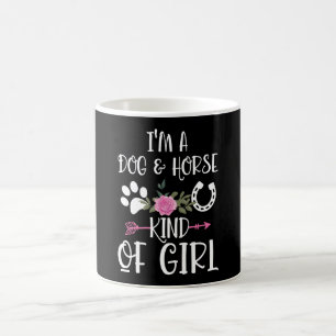 Taza De Café Soy un perro y un caballo como regalo de los anima