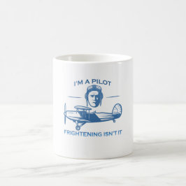 TAZA DE CAFÉ SOY UN PILOTO