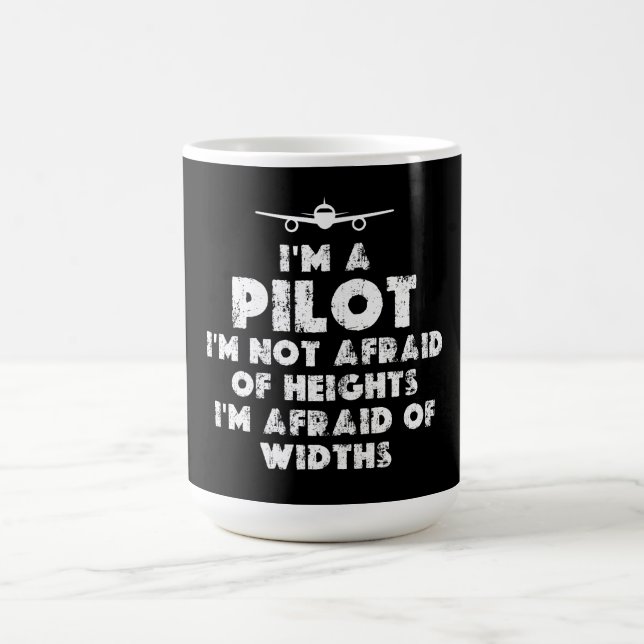 Taza De Café Soy un piloto gracioso (Centro)