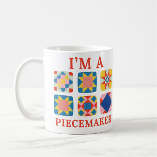 Taza De Café Soy un pionero - Gracioso Quilter
