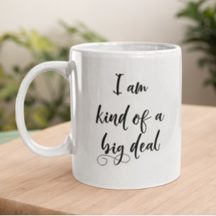 Taza De Café Soy un poco un gran problema divertido trabajo de 