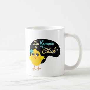 Taza De Café Soy un polluelo de Kansas