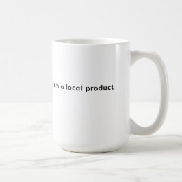 Taza De Café Soy un producto local