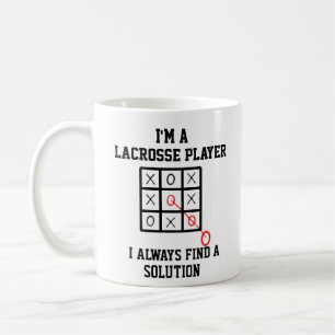Taza De Café Soy Un Reproductor De Lacrosse Siempre Encuentro U