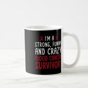 Taza De Café ¡Soy un sobreviviente de cáncer de sangre! Awarene