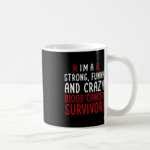 Taza De Café ¡Soy un sobreviviente de cáncer de sangre! Awarene