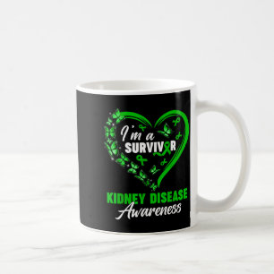 Taza De Café Soy un superviviente de la enfermedad renal con co