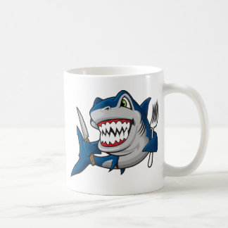 Taza De Café Soy un tiburón hambriento
