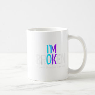 Taza De Café Soy un Verde azulado y un amplificador roto; se pr