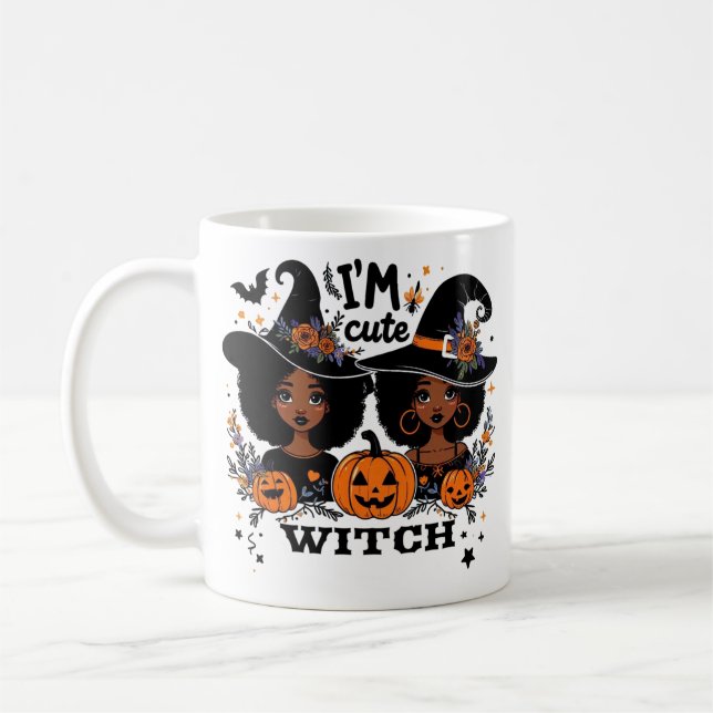 Taza De Café Soy una bruja guapa (Izquierda)