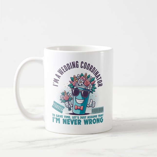 Taza De Café Soy una coordinadora de bodas (Izquierda)
