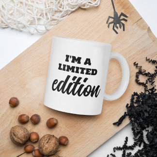 Taza De Café Soy una edición limitada negrita y afirmación de g