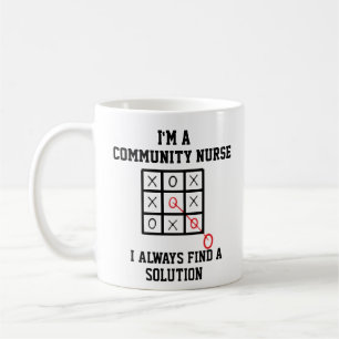 Taza De Café Soy Una Enfermera Comunitaria Siempre Encuentro Un