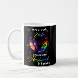 Taza De Café Soy una esposa orgullosa de un maravilloso marido