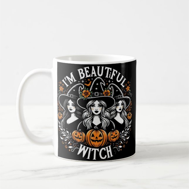 Taza De Café Soy una hermosa bruja (Izquierda)