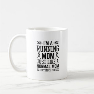 Taza De Café Soy una madre en ejecución