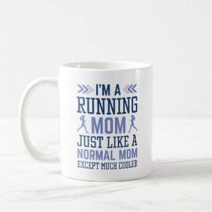 Taza De Café Soy una madre en ejecución