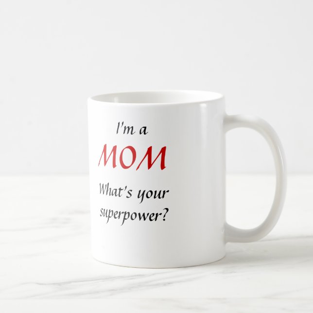 Taza De Café Soy una MAMÁ (Derecha)