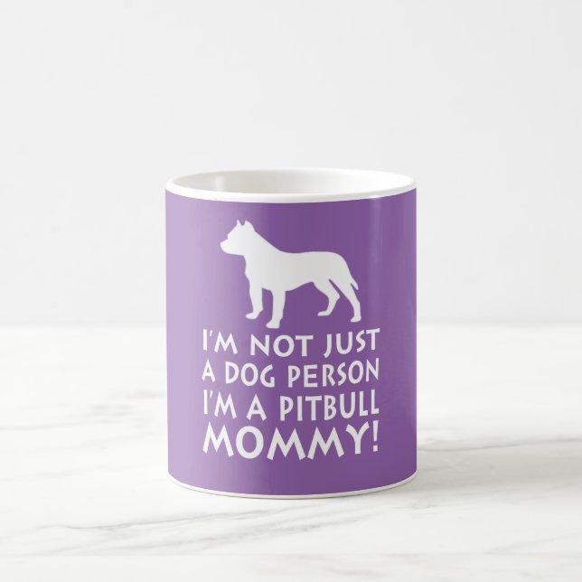 Taza De Café ¡Soy una mamá de Pitbull! (Centro)