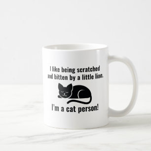 Taza De Café Soy Una Persona De Gatos