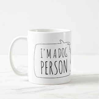 Taza De Café Soy una persona de perro