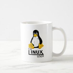 Taza De Café Soy usuario de Linux