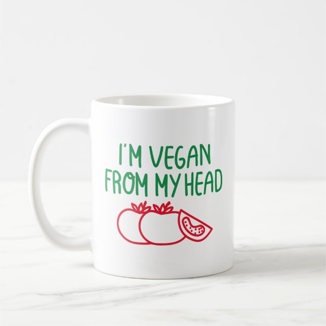 Taza De Café Soy Vegan (Izquierda)