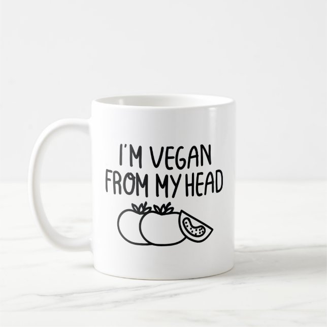 Taza De Café Soy Vegan (Izquierda)