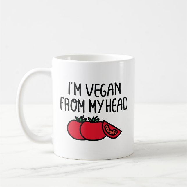 Taza De Café Soy Vegan (Izquierda)